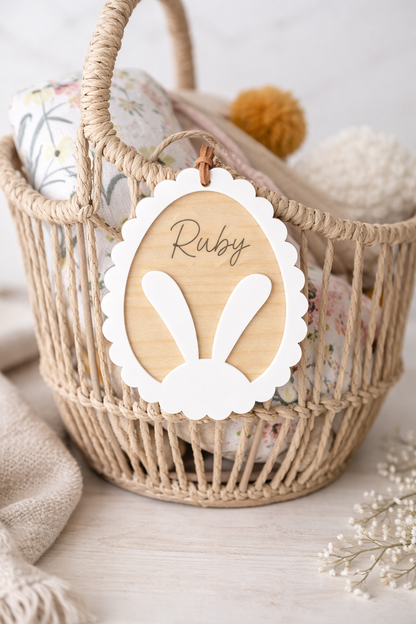Personalized Easter Basket Tag